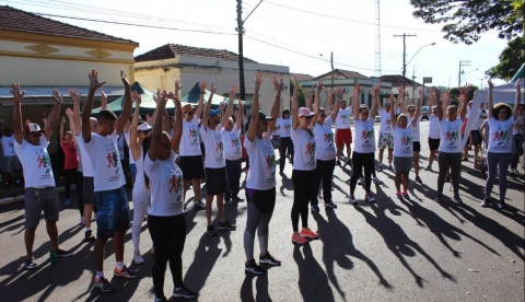 Primeira Caminhada Saud�vel - Usina Buriti